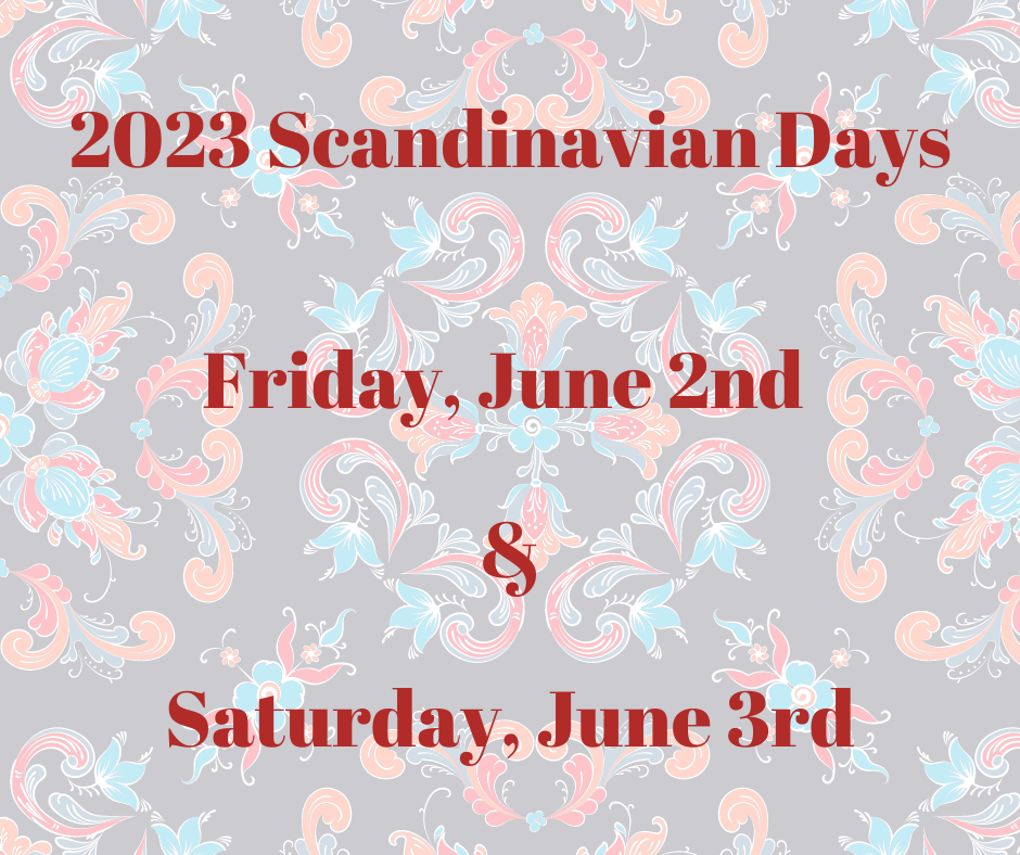 2023 Scandinavian Days Story City GCC