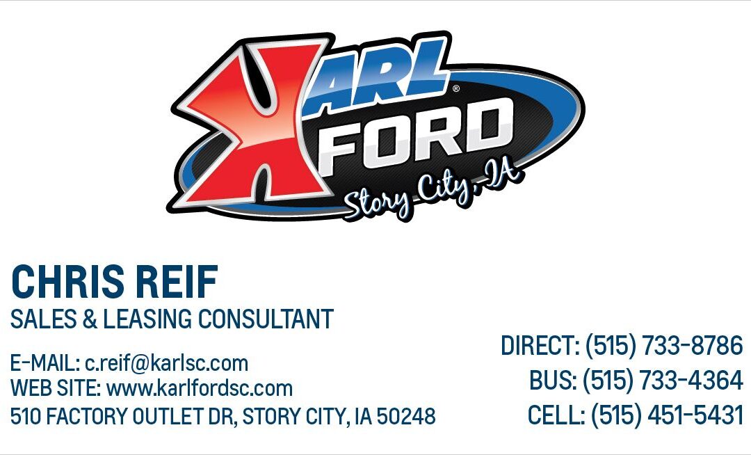 Karl Ford – Chris Reif