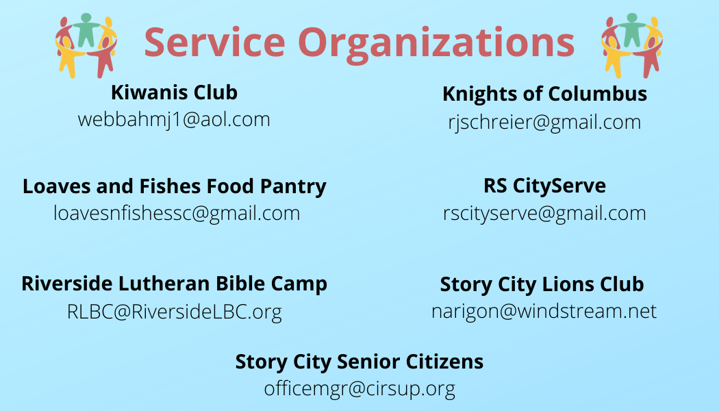 Story City Service Organizations
